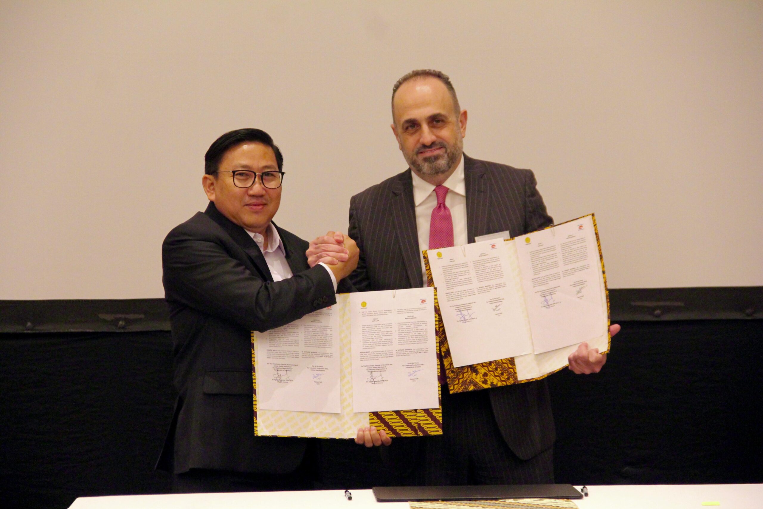 Kementan dan Al Ain Farms Bahas Investasi Sapi Perah untuk Dukung Kemandirian Susu Nasional