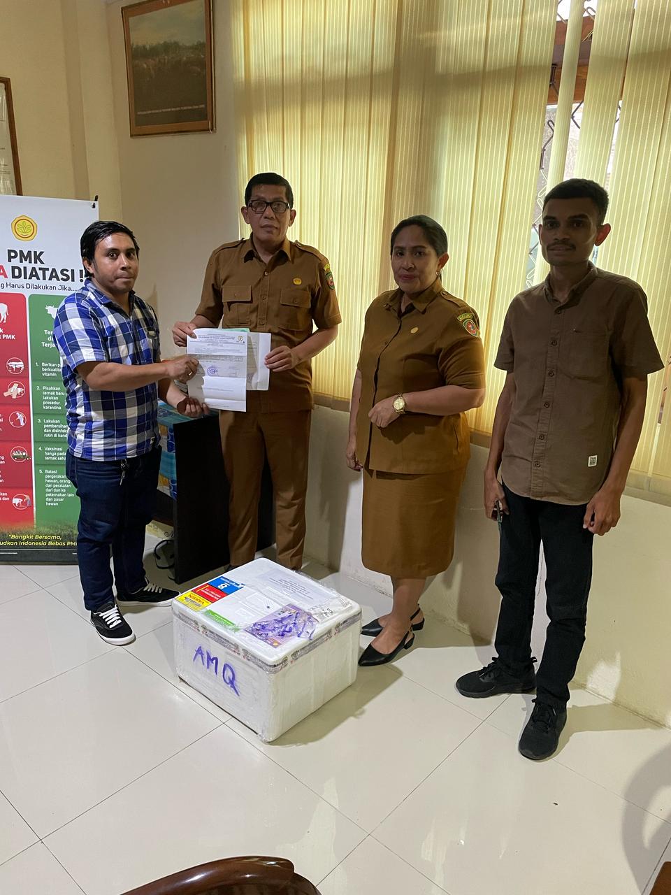 Kementan Kirim Vaksin dan Dorong Koordinasi Lintas Sektor Atasi Rabies di Ambon