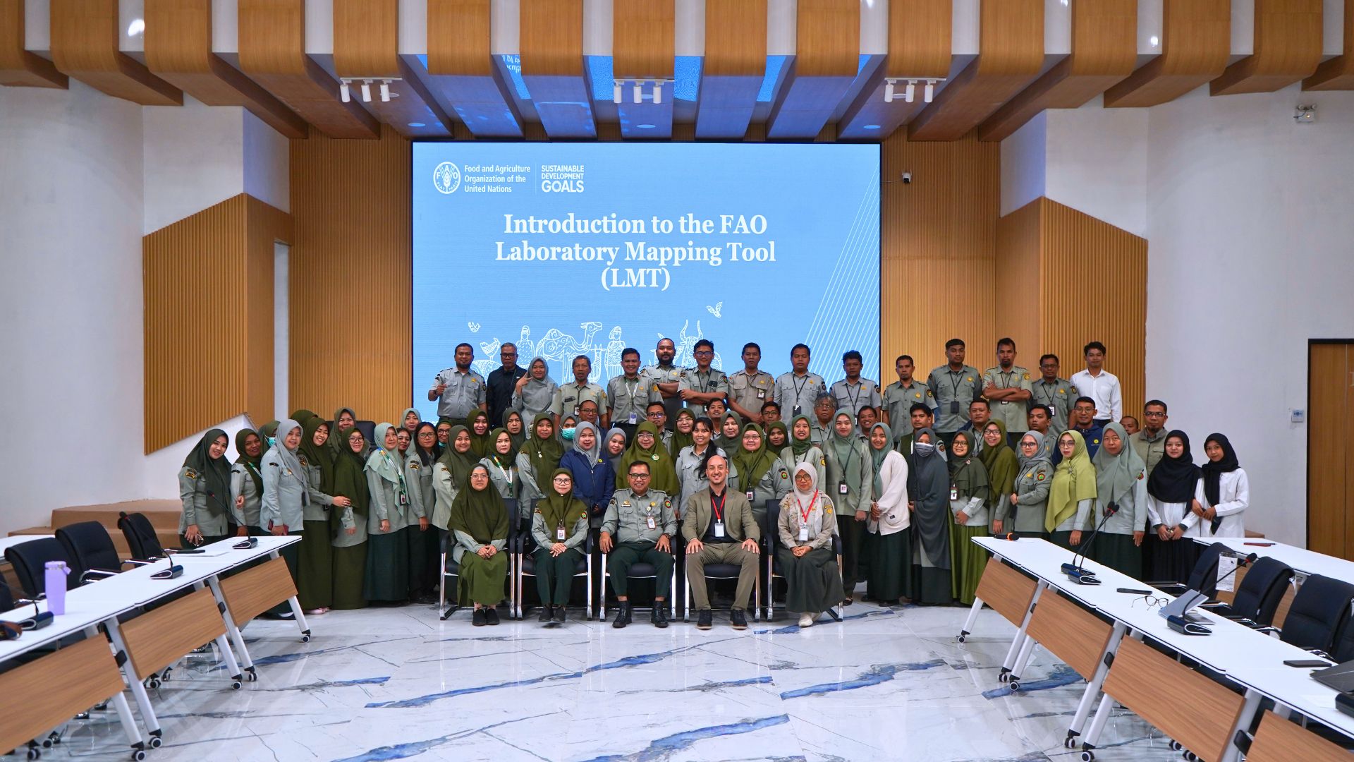 Kementerian Pertanian dan FAO Laksanakan Asesmen Laboratorium Veteriner di BBV Maros